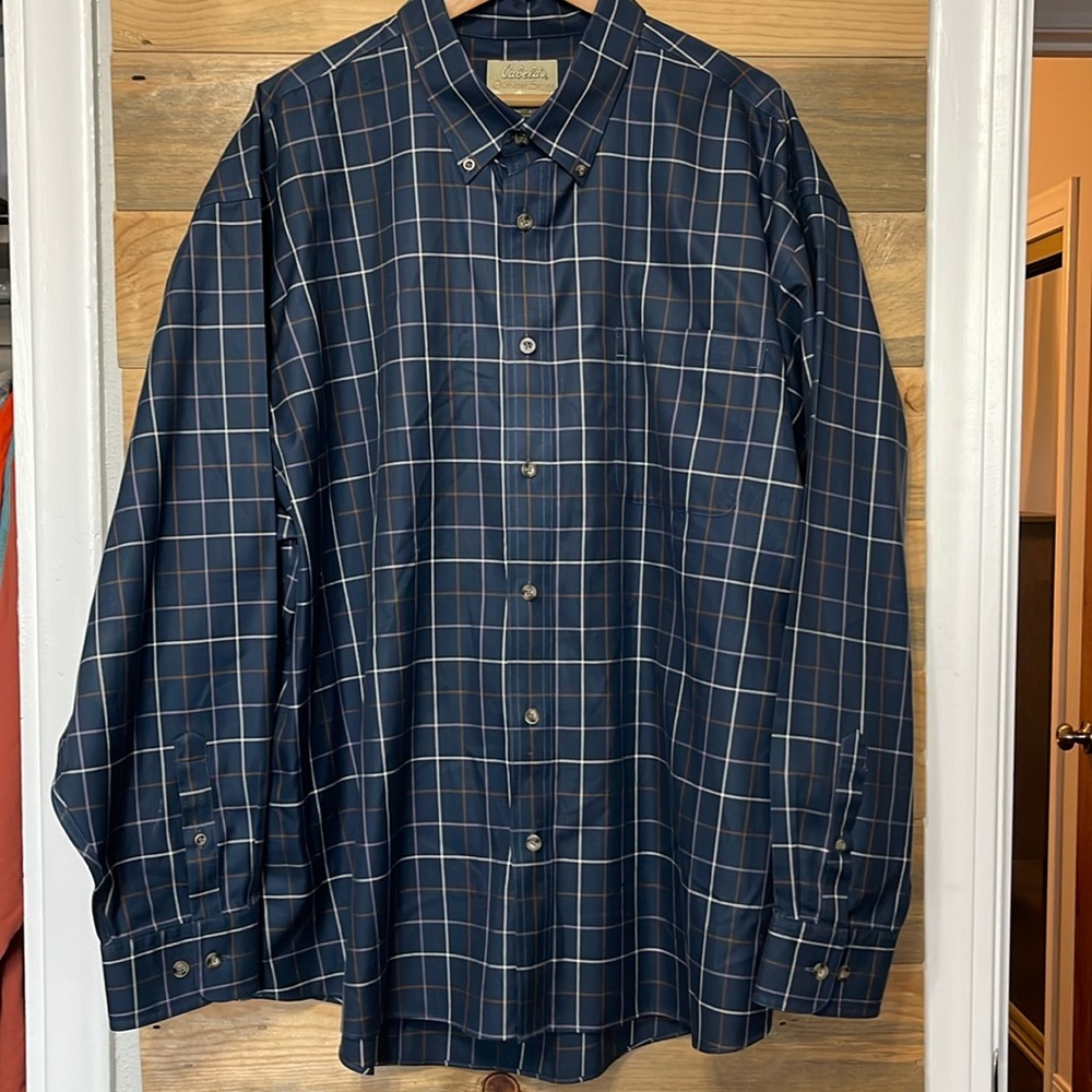 Men's Cabela's Outfitter Series Long Sleeve Button Down Shirt‎ XXL